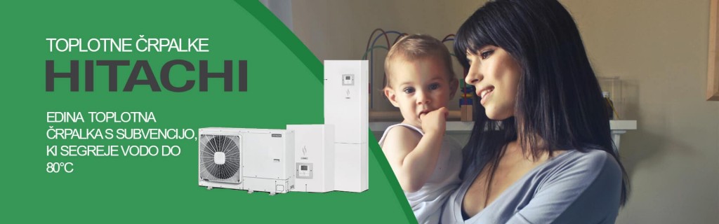 TOPLOTNE-CRPALKE-HITACHI-600PX TINY visokotemperaturna toplotna črpalka za centralno ogrevanje